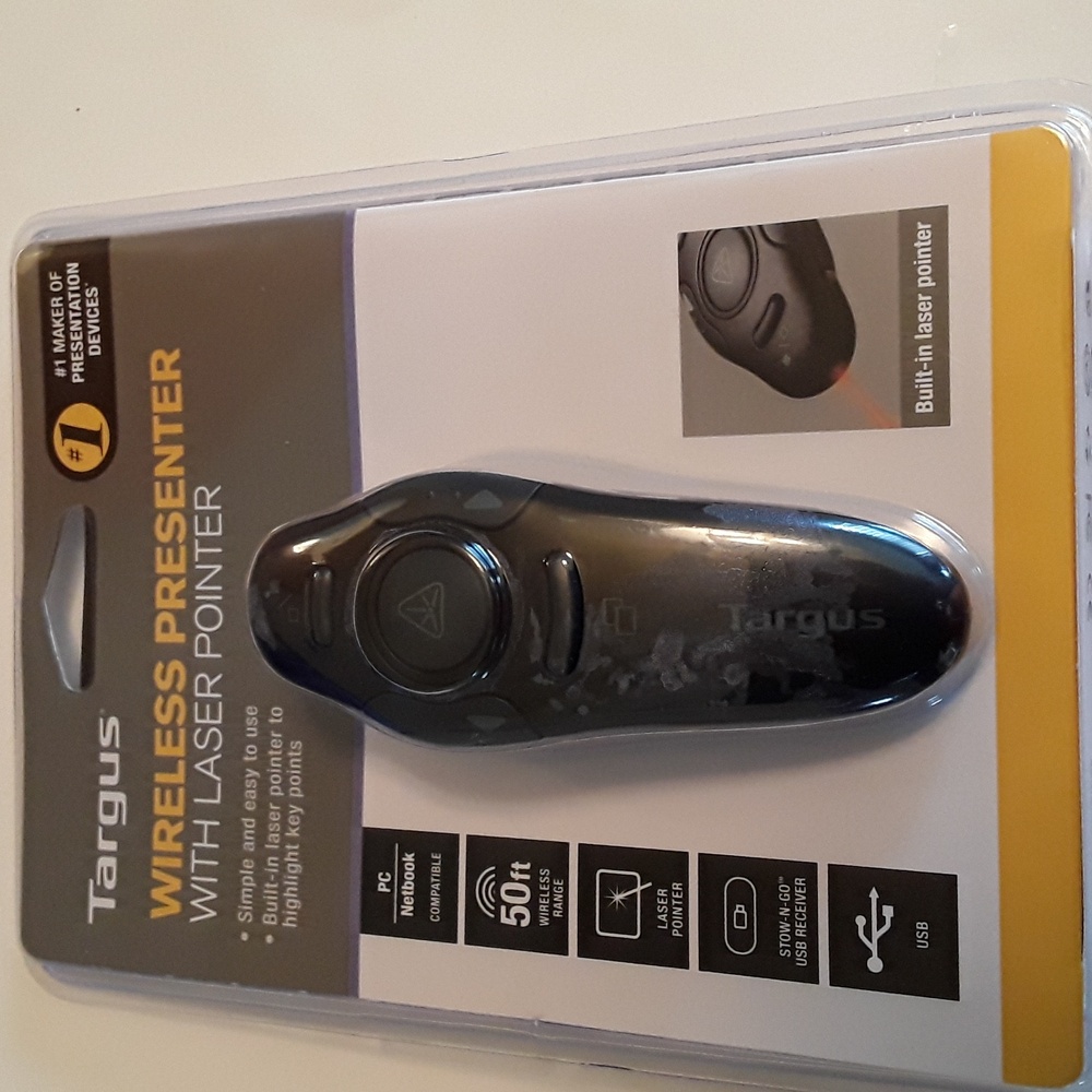 Targus - Wireless Presenter with Laser Pointer